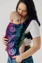 LennyUpGrade PRO Carrier, jacquard weave 100% cotton - JURASSIC - NEW ERA - Woven Baby Standard   lenny_upgrade_pro    #