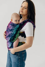 LennyUpGrade PRO Carrier, jacquard weave 100% cotton - JURASSIC - NEW ERA - Woven Baby Standard   lenny_upgrade_pro    #
