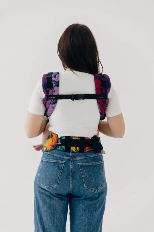 LennyUpGrade PRO Carrier, jacquard weave 100% cotton - JURASSIC - NEW ERA - Woven Baby Standard   lenny_upgrade_pro    #