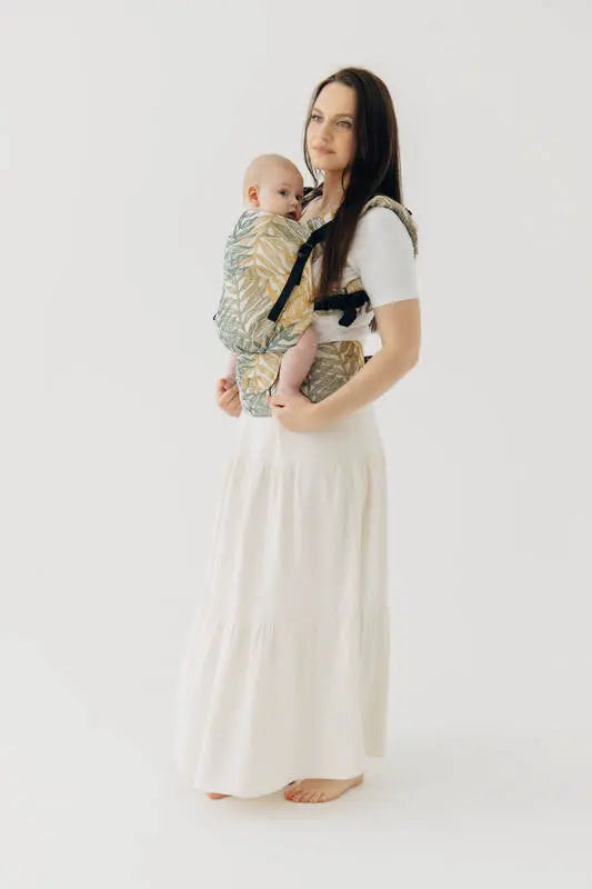 LennyUpGrade PRO Carrier, jacquard weave 100% cotton - RAINFOREST - SELVA - Woven Baby Standard   lenny_upgrade_pro    #
