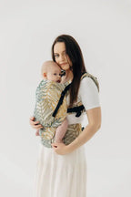 LennyUpGrade PRO Carrier, jacquard weave 100% cotton - RAINFOREST - SELVA - Woven Baby Standard   lenny_upgrade_pro    #
