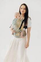 LennyUpGrade PRO Carrier, jacquard weave 100% cotton - RAINFOREST - SELVA - Woven Baby Standard   lenny_upgrade_pro    #