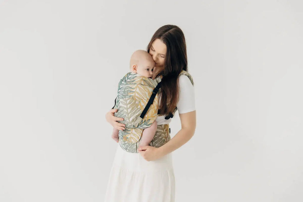 LennyUpGrade PRO Carrier, jacquard weave 100% cotton - RAINFOREST - SELVA - Woven Baby Standard   lenny_upgrade_pro    #