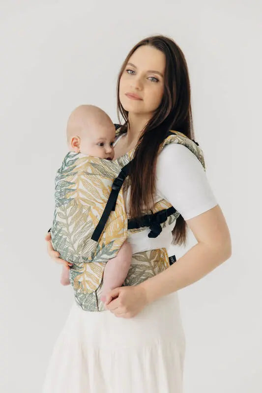 LennyUpGrade PRO Carrier, jacquard weave 100% cotton - RAINFOREST - SELVA - Woven Baby Standard   lenny_upgrade_pro    #