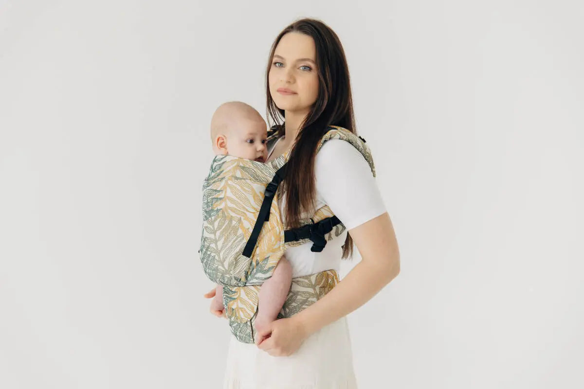 LennyUpGrade PRO Carrier, jacquard weave 100% cotton - RAINFOREST - SELVA - Woven Baby Standard   lenny_upgrade_pro    #