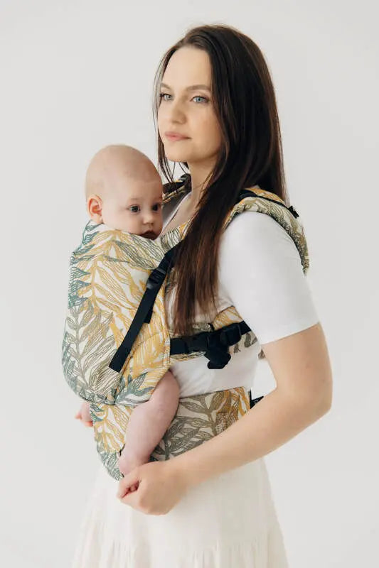 LennyUpGrade PRO Carrier, jacquard weave 100% cotton - RAINFOREST - SELVA - Woven Baby Standard   lenny_upgrade_pro    #