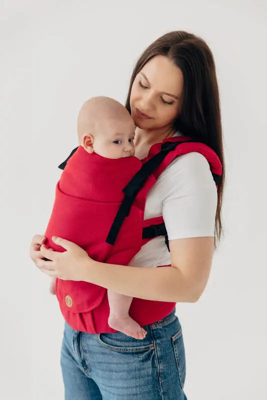 My First Baby Carrier - LennyUpGrade Carrier PRO, herringbone weave 100% cotton - LITTLE HERRINGBONE SEDONA - Woven Baby Standard   lenny_upgrade_pro    #