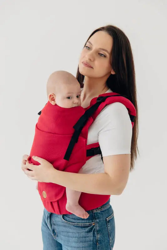 My First Baby Carrier - LennyUpGrade Carrier PRO, herringbone weave 100% cotton - LITTLE HERRINGBONE SEDONA - Woven Baby Standard   lenny_upgrade_pro    #
