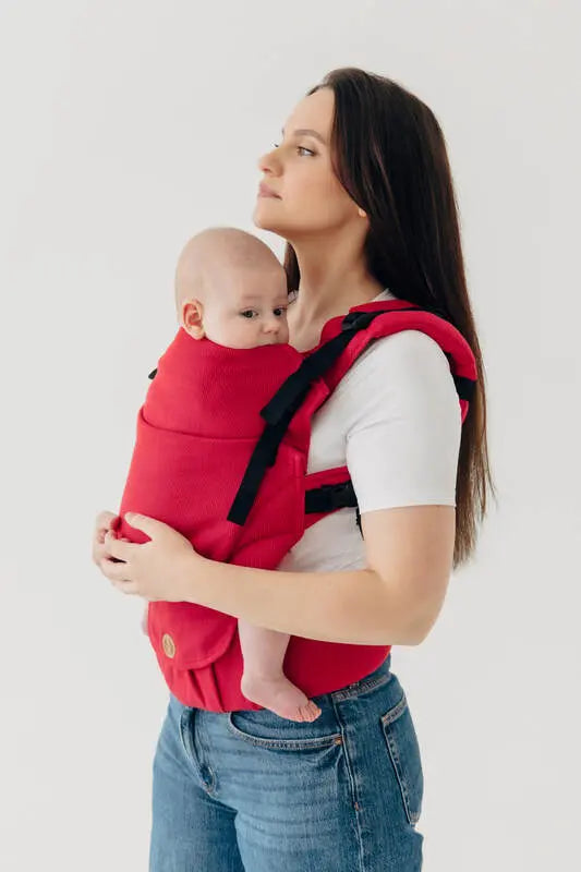 My First Baby Carrier - LennyUpGrade Carrier PRO, herringbone weave 100% cotton - LITTLE HERRINGBONE SEDONA - Woven Baby Standard   lenny_upgrade_pro    #