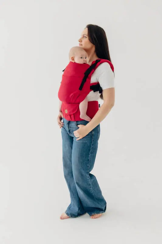 My First Baby Carrier - LennyUpGrade Carrier PRO, herringbone weave 100% cotton - LITTLE HERRINGBONE SEDONA - Woven Baby Standard   lenny_upgrade_pro    #