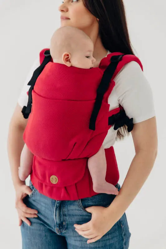 My First Baby Carrier - LennyUpGrade Carrier PRO, herringbone weave 100% cotton - LITTLE HERRINGBONE SEDONA - Woven Baby Standard   lenny_upgrade_pro    #