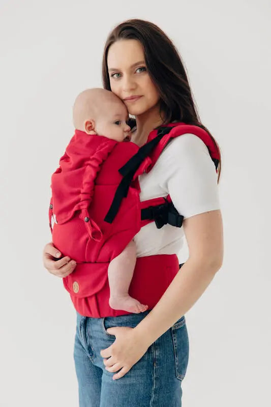 My First Baby Carrier - LennyUpGrade Carrier PRO, herringbone weave 100% cotton - LITTLE HERRINGBONE SEDONA - Woven Baby Standard   lenny_upgrade_pro    #