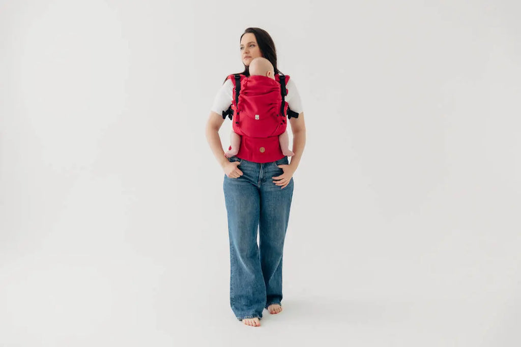 My First Baby Carrier - LennyUpGrade Carrier PRO, herringbone weave 100% cotton - LITTLE HERRINGBONE SEDONA - Woven Baby Standard   lenny_upgrade_pro    #