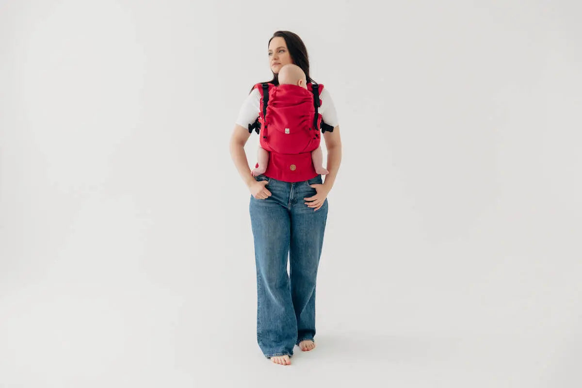 My First Baby Carrier - LennyUpGrade Carrier PRO, herringbone weave 100% cotton - LITTLE HERRINGBONE SEDONA - Woven Baby Standard   lenny_upgrade_pro    #