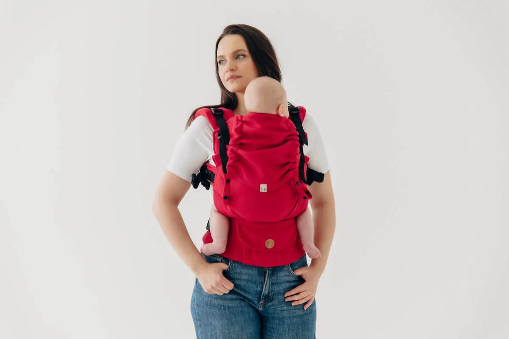 My First Baby Carrier - LennyUpGrade Carrier PRO, herringbone weave 100% cotton - LITTLE HERRINGBONE SEDONA - Woven Baby Standard   lenny_upgrade_pro    #