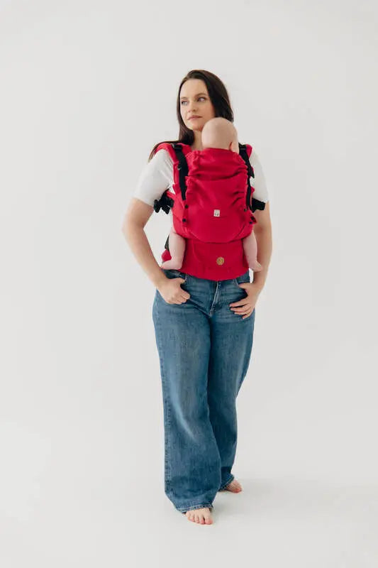 My First Baby Carrier - LennyUpGrade Carrier PRO, herringbone weave 100% cotton - LITTLE HERRINGBONE SEDONA - Woven Baby Standard   lenny_upgrade_pro    #