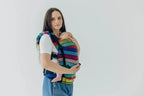 LennyUpGrade PRO Carrier, broken-twill weave 100% cotton - CAROUSEL OF COLORS - Woven Baby Standard   lenny_upgrade_pro    #