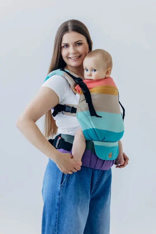 LennyUpGrade PRO Carrier, broken-twill weave 100% cotton - PASTELS - Woven Baby Standard   lenny_upgrade_pro    #