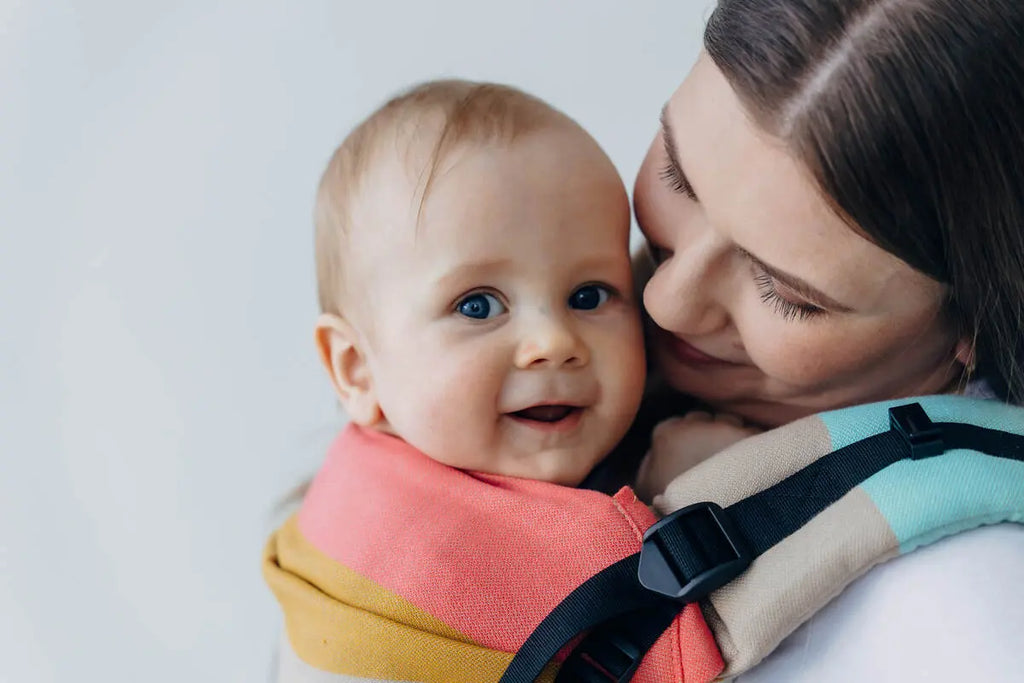 LennyUpGrade PRO Carrier, broken-twill weave 100% cotton - PASTELS - Woven Baby Standard   lenny_upgrade_pro    #