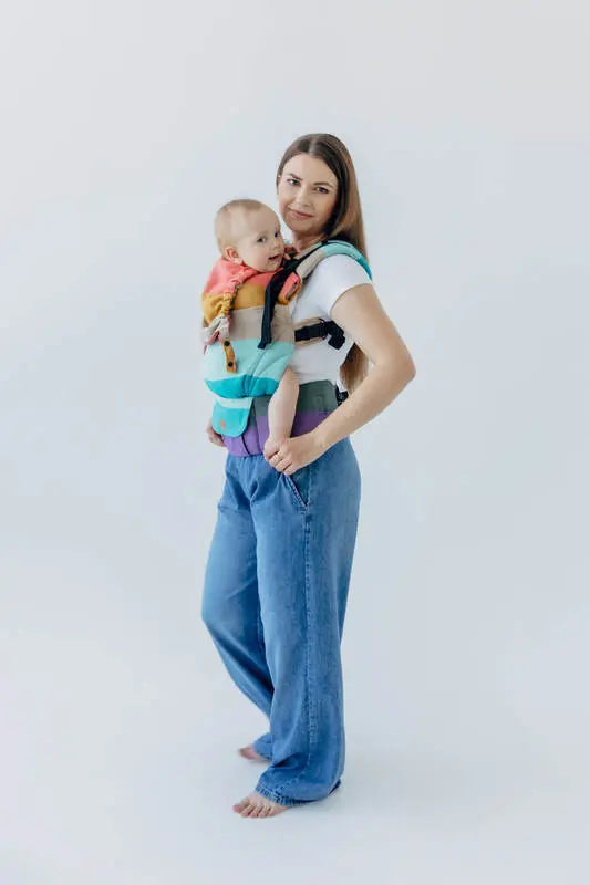LennyUpGrade PRO Carrier, broken-twill weave 100% cotton - PASTELS - Woven Baby Standard   lenny_upgrade_pro    #