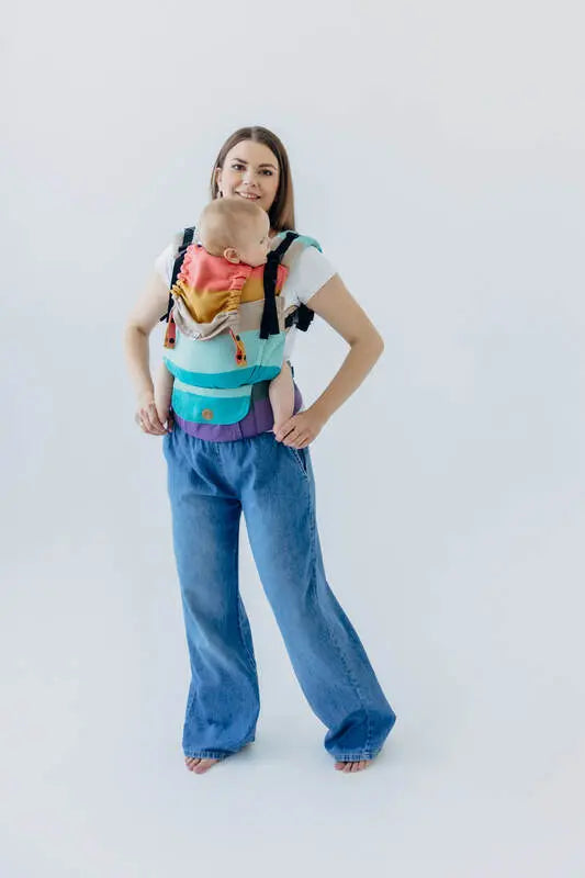 LennyUpGrade PRO Carrier, broken-twill weave 100% cotton - PASTELS - Woven Baby Standard   lenny_upgrade_pro    #