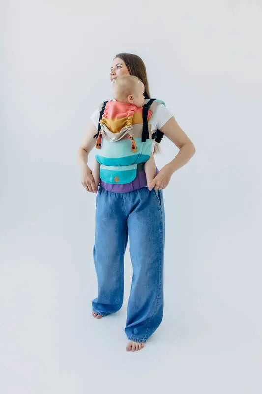 LennyUpGrade PRO Carrier, broken-twill weave 100% cotton - PASTELS - Woven Baby Standard   lenny_upgrade_pro    #