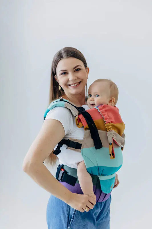 LennyUpGrade PRO Carrier, broken-twill weave 100% cotton - PASTELS - Woven Baby Standard   lenny_upgrade_pro    #
