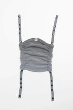 Carrier hood (100% cotton) - LITTLE HERRINGBONE OMBRE GREY - Woven Baby    carrier_hoods    #