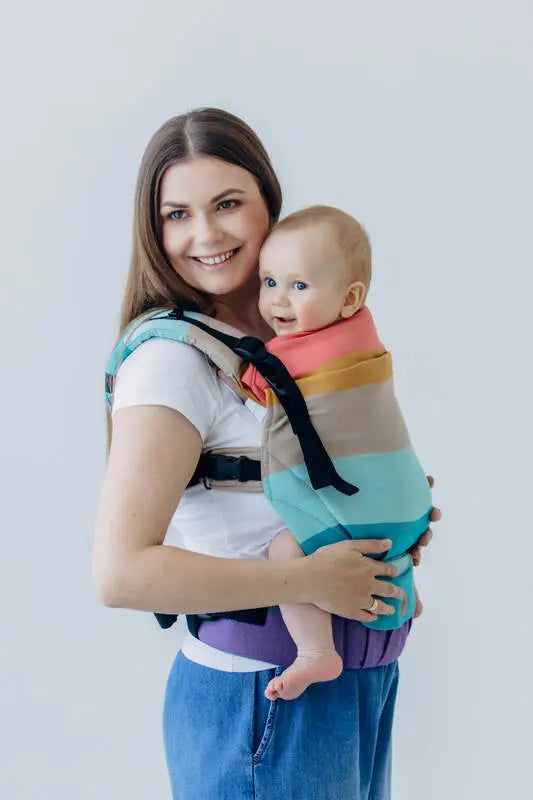 LennyUpGrade PRO Carrier, broken-twill weave 100% cotton - PASTELS - Woven Baby Standard   lenny_upgrade_pro    #