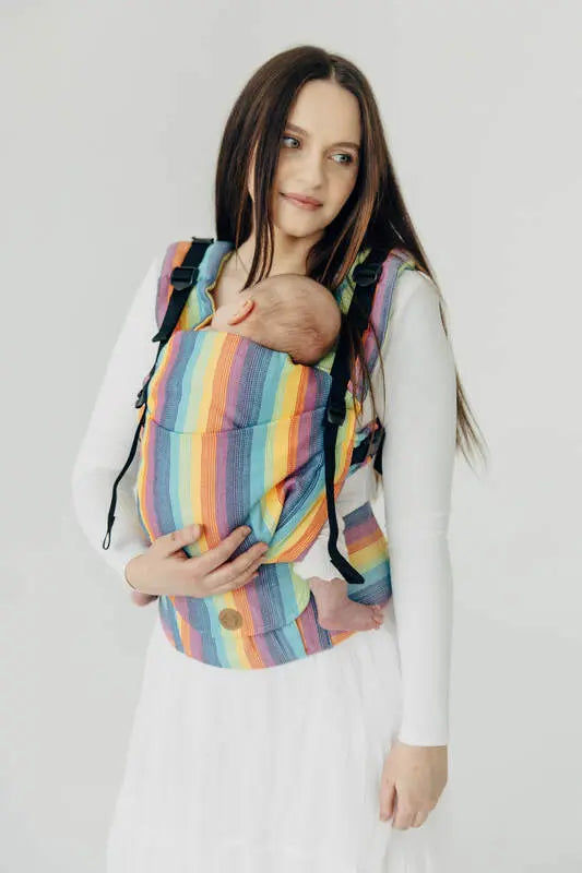 LennyUpGrade PRO Carrier, broken-twill weave 100% cotton - LUNA - Woven Baby Standard   lenny_upgrade_pro    #