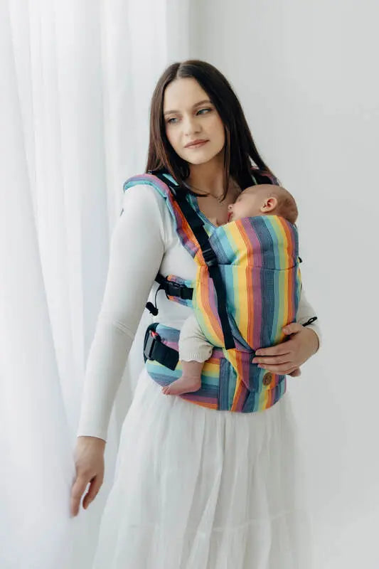 LennyUpGrade PRO Carrier, broken-twill weave 100% cotton - LUNA - Woven Baby Standard   lenny_upgrade_pro    #