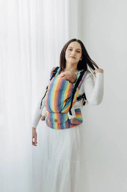 LennyUpGrade PRO Carrier, broken-twill weave 100% cotton - LUNA - Woven Baby Standard   lenny_upgrade_pro    #