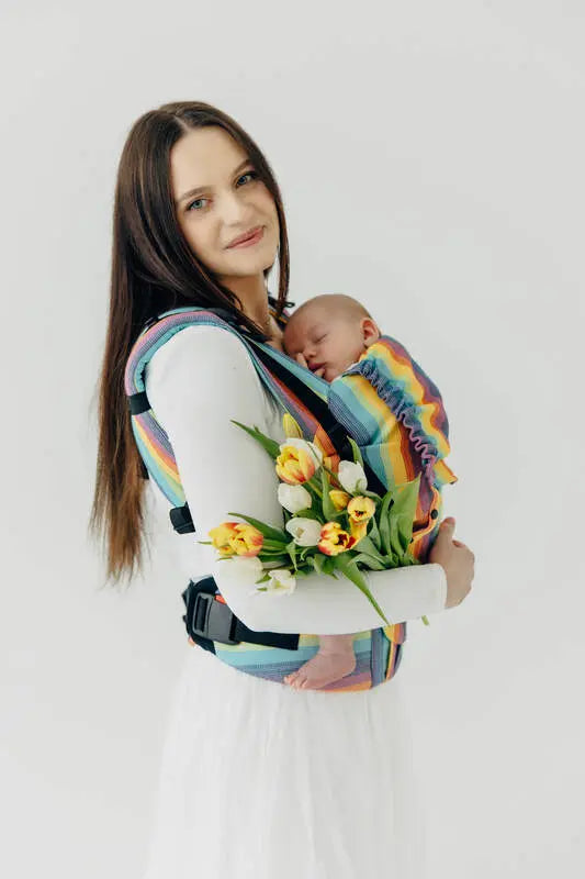 LennyUpGrade PRO Carrier, broken-twill weave 100% cotton - LUNA - Woven Baby Standard   lenny_upgrade_pro    #