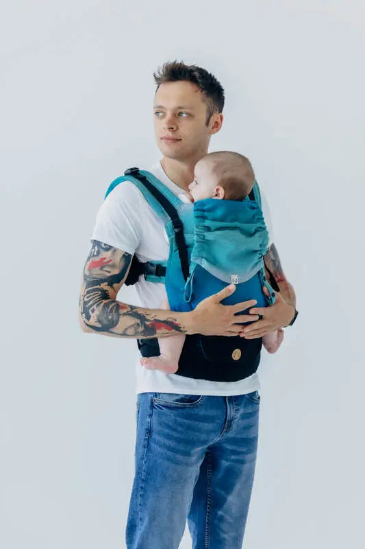 LennyUpGrade PRO Carrier, broken-twill weave 100% cotton - AIRGLOW - Woven Baby Standard   lenny_upgrade_pro    #
