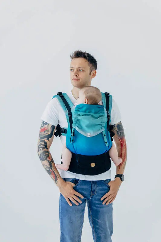 LennyUpGrade PRO Carrier, broken-twill weave 100% cotton - AIRGLOW - Woven Baby Standard   lenny_upgrade_pro    #