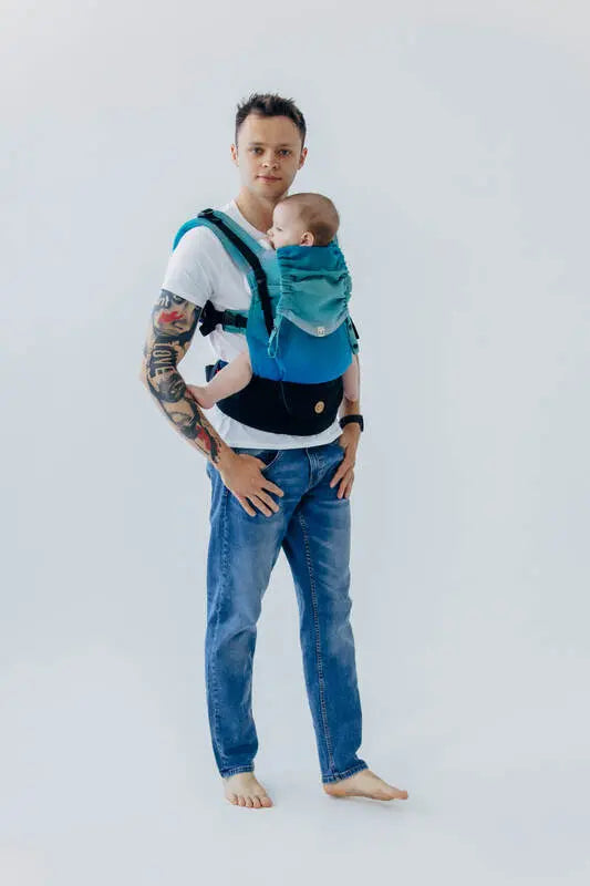 LennyUpGrade PRO Carrier, broken-twill weave 100% cotton - AIRGLOW - Woven Baby Standard   lenny_upgrade_pro    #
