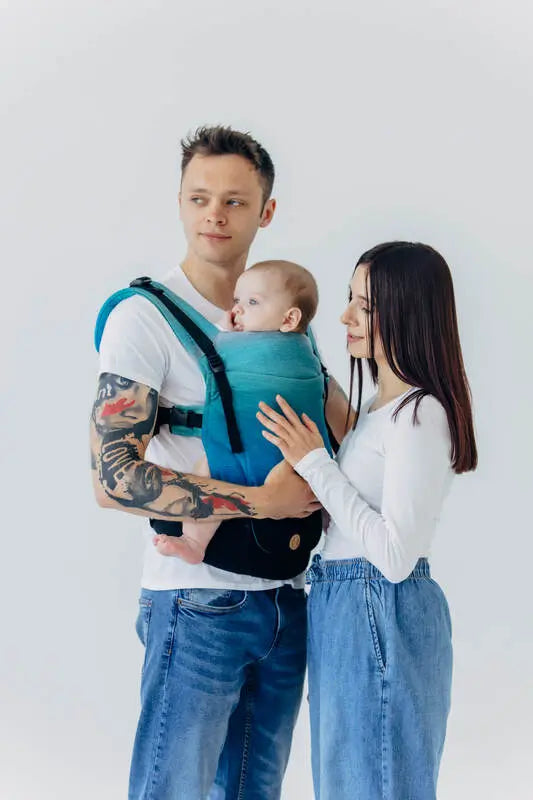 LennyUpGrade PRO Carrier, broken-twill weave 100% cotton - AIRGLOW - Woven Baby Standard   lenny_upgrade_pro    #