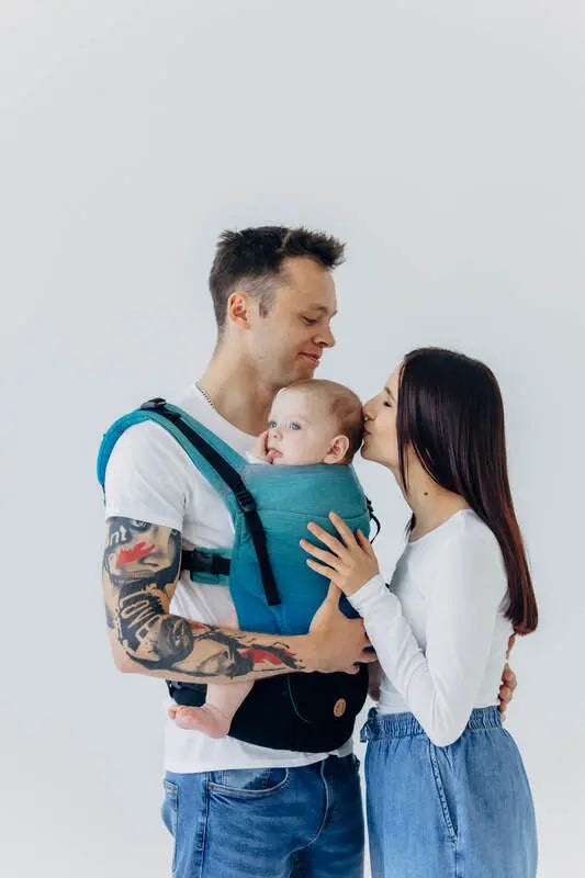 LennyUpGrade PRO Carrier, broken-twill weave 100% cotton - AIRGLOW - Woven Baby Standard   lenny_upgrade_pro    #