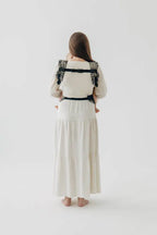 LennyLight Carrier, jacquard weave ( 65% cotton 35% silk) - QUEEN OF THE NIGHT - PAMINA - Woven Baby Standard   lenny_light    #