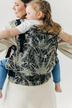 LennyPreschool Carrier, jacquard weave (65% cotton 35% silk) - QUEEN OF THE NIGHT - PAMINA - Woven Baby Preschool   lenny_preschool    #