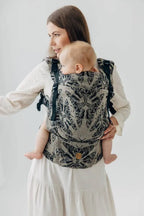 LennyUpGrade PRO Carrier, jacquard weave (65% cotton 35% silk) - QUEEN OF THE NIGHT - PAMINA - Woven Baby Standard   lenny_upgrade_pro    #