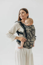 LennyUpGrade PRO Carrier, jacquard weave (65% cotton 35% silk) - QUEEN OF THE NIGHT - PAMINA - Woven Baby Standard   lenny_upgrade_pro    #