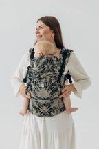 LennyUpGrade PRO Carrier, jacquard weave (65% cotton 35% silk) - QUEEN OF THE NIGHT - PAMINA - Woven Baby Standard   lenny_upgrade_pro    #