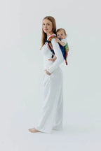 Lenny Buckle Onbuhimo PRO baby carrier, jacquard weave (100% cotton) - RAINFOREST - CARNIVAL