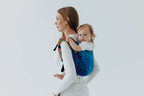 Lenny Buckle Onbuhimo PRO baby carrier, jacquard weave (100% cotton) - RAINFOREST - CARNIVAL