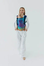LennyUpGrade PRO Carrier, jacquard weave 100% cotton - RAINFOREST - CARNIVAL