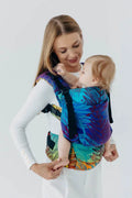 LennyUpGrade PRO Carrier, jacquard weave 100% cotton - RAINFOREST - CARNIVAL