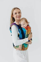 LennyUpGrade PRO Carrier, jacquard weave 100% cotton - RAINFOREST - CARNIVAL