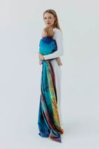 Baby Wrap, Jacquard Weave (100% cotton) - RAINFOREST - CARNIVAL