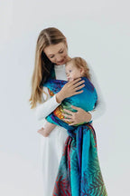 Baby Wrap, Jacquard Weave (100% cotton) - RAINFOREST - CARNIVAL